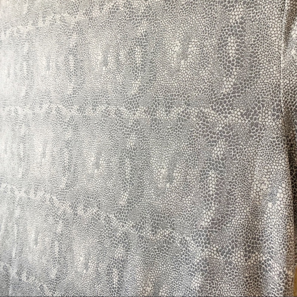 Armani Collezioni Python Print Shimmery Tee - image 8